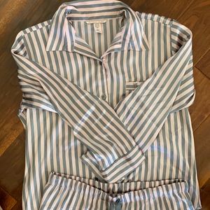 Victoria Secret satin long pjs